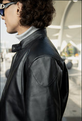 Rolf Black Leather Jacket