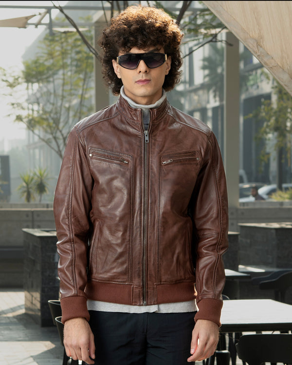 Star-Lord Cappuccino Leather Jacket