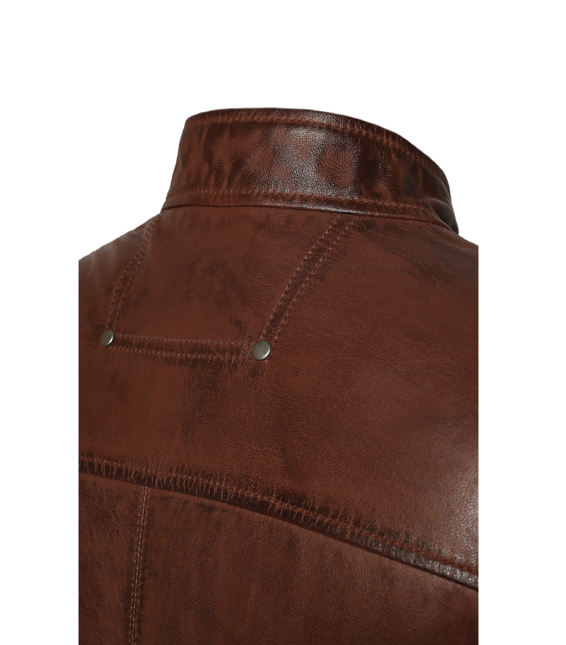 Star-Lord Brown Leather Jacket