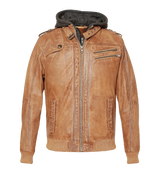 El Camino Tan Leather Jacket