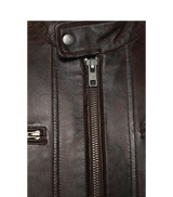 Logan Brown Leather Jacket